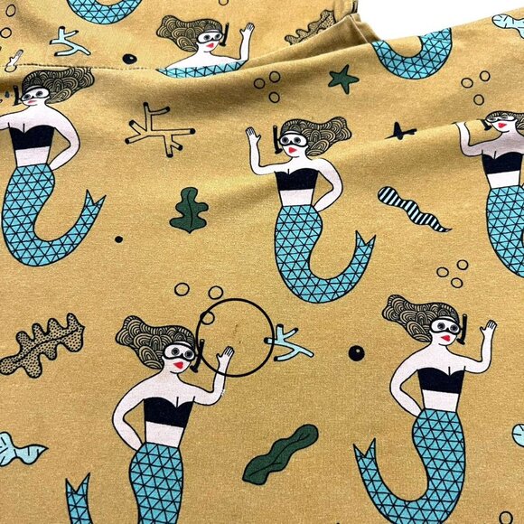 Raspberry Republic Sz 128/134 (7-9Y) Organic Mermaid Twirl Dress - Picture 7 of 10